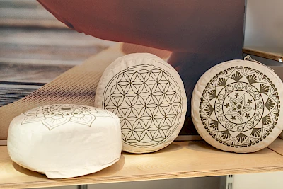 Yogakissen aus Fairem Handel im Weltladen